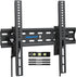 MOUNTUP Tilting TV Wall Mount Bracket for 26-55 Inch Flat Screen TVs/ Curved TVs, Low Profile TV Wall Mount TV Bracket - Easy to Install On 12" or 16" Studs, VESA 400x400mm Weight up to 99 LBS, MU0007
